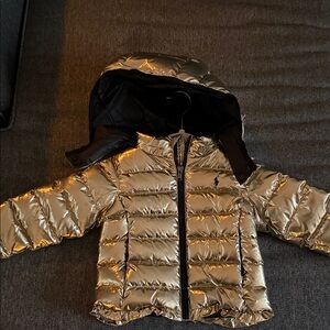 Polo by Ralph Lauren Kids Silver Puffer Jacket